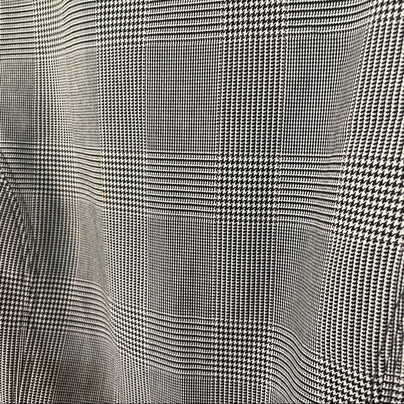 Land’s End Houndstooth Sheath Dress Black White sz 10 - Picture 3 of 7